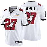 Nike Men & Women & Youth Buccaneers 27 Ronald Jones II White 2021 Super Bowl LV Vapor Untouchable Limited Jersey,baseball caps,new era cap wholesale,wholesale hats